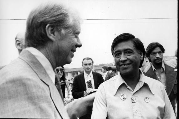 (3772) Cesar Chavez and Jimmy Carter (3772) Cesar Chavez and Jimmy Carter
